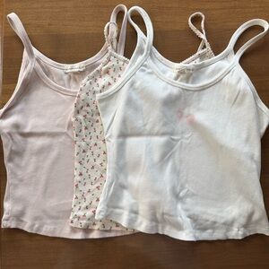 Aeropostale Girly Ribbed Tank Top Bundle